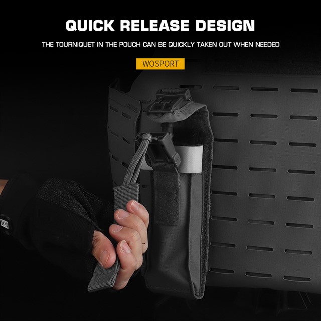 WOSPORT QUICK TOURNIQUET POUCH [WST-BP-133]