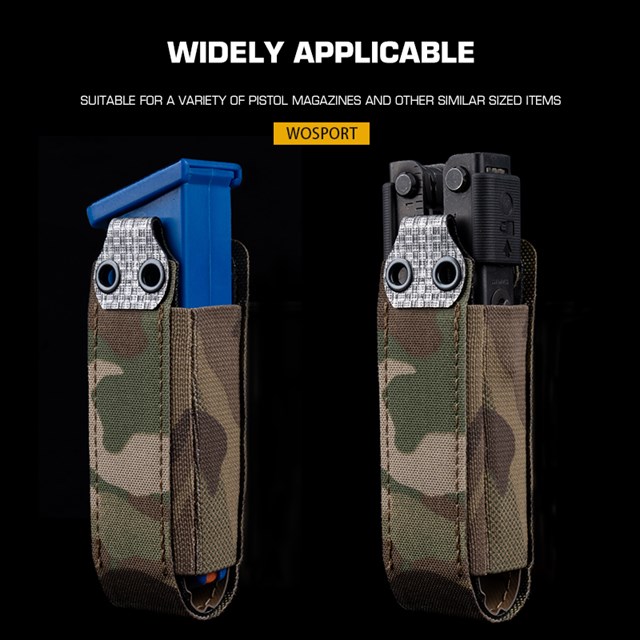 WOSPORT ELASTIC SOFT POUCH（9MM) [WST-MG-129]
