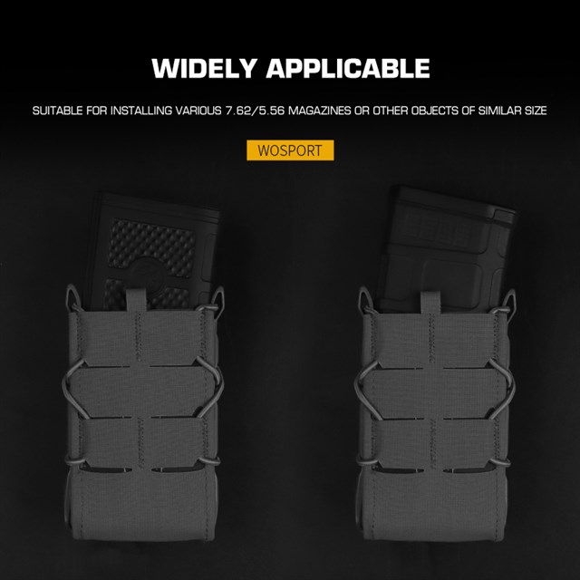 WOSPORT TIGER FULL SIZE MAG POUCH V2 [WST-MG-133]