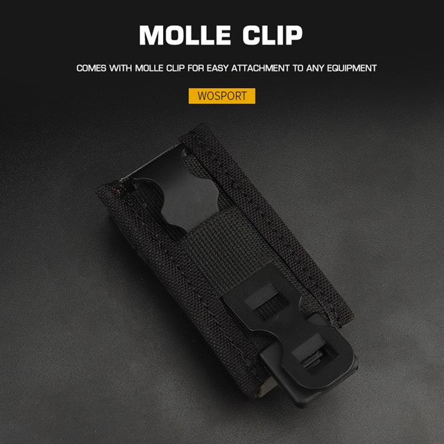 WOSPORT FAST 9MM SINGLE MAG POUCH [WST-MG-F-02]