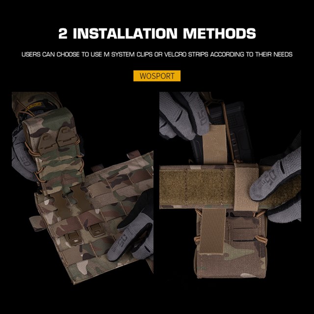 WOSPORT TIGER MAG POUCH V2 SET [WST-MG-134]