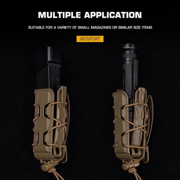 WOSPORT ALL TERRAIN PISTOL MAG POUCH [WST-MG-90]