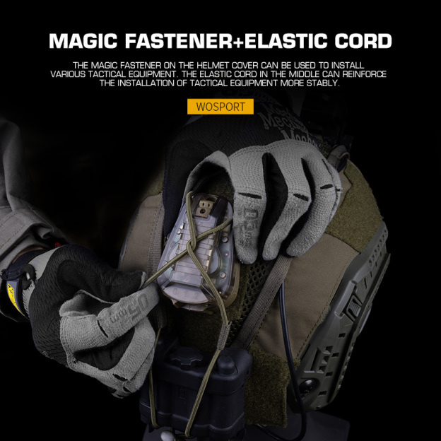 WORSPORT FAST SF SUPER HIGH-CUT HELMET COVER 4.0 (L)[CO-23]