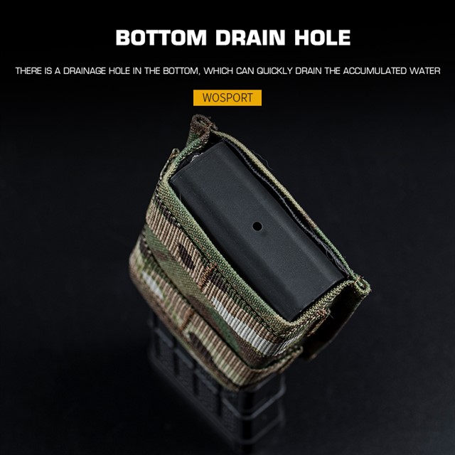 WOSPORT FAST 5.56 SINGLE MAG POUCH (SHORT) [WST-MG-F-08]