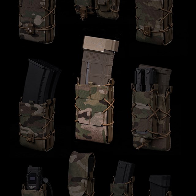 WOSPORT TIGER FULL SIZE MAG POUCH V2 [WST-MG-133]
