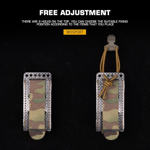 WOSPORT ELASTIC PISTOL SINGLE MAG POUCH [WST-MG-69]