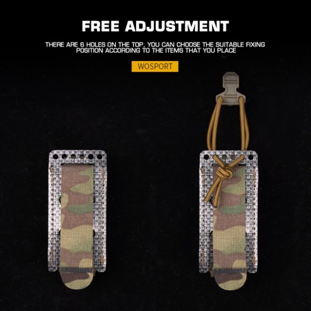 WOSPORT ELASTIC PISTOL SINGLE MAG POUCH [WST-MG-69]