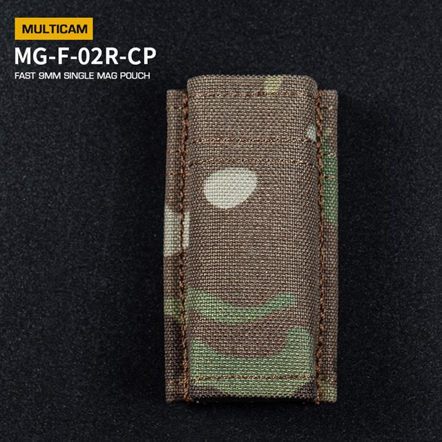WOSPORT FAST 9MM SINGLE MAG POUCH [WST-MG-F-02]