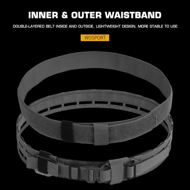 WOSPORT LIGHTWEIGHT TACTICAL BELT [WST-BA-32]