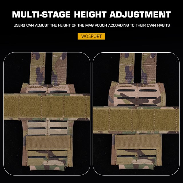WOSPORT K TYPE 5.56 AR MAG POUCH [WST-MG-120]