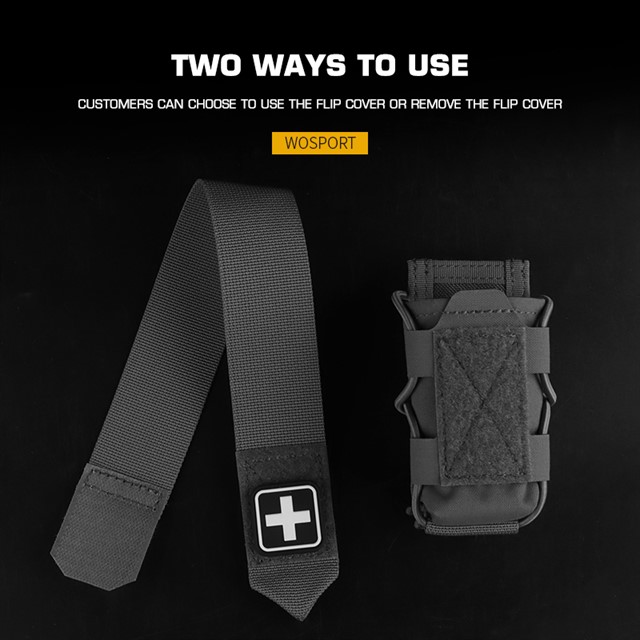 WOSPORT UNIVERSAL TOURNIQUET POUCH [WST-BP-137]