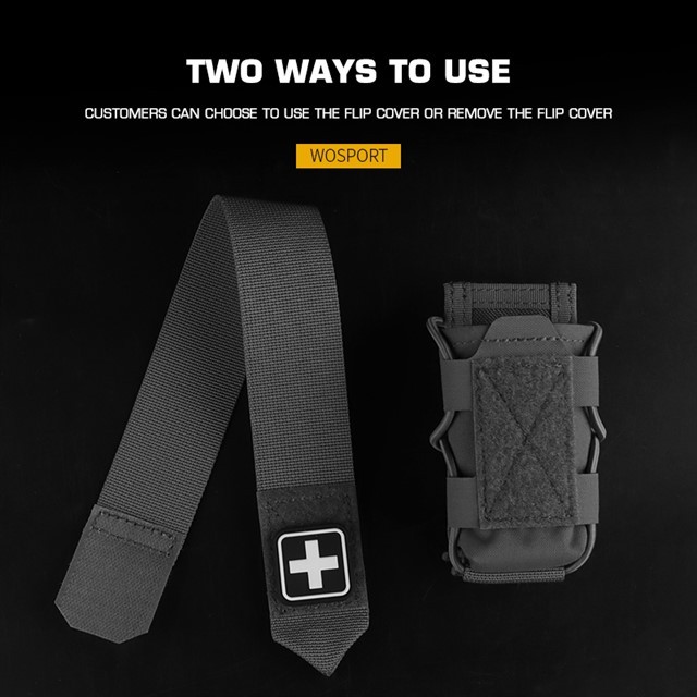 WOSPORT UNIVERSAL TOURNIQUET POUCH [WST-BP-137]