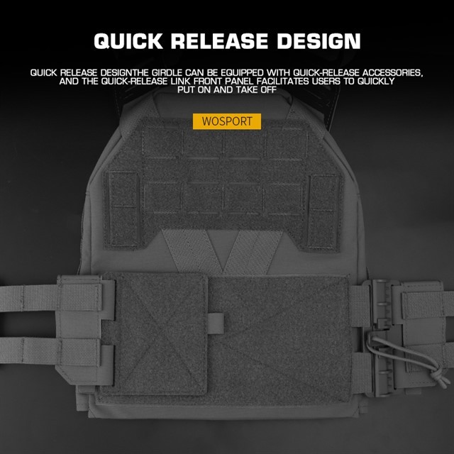 WOSPORT KZ TACTICAL PLATE CARRIER [WST-VE-98]