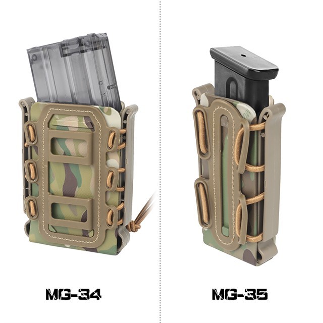 WOSPORT SCORPLON STYLE SOFT SHELL MAGAZINE POUCH（FOR 9MM） [WST-MG-35]