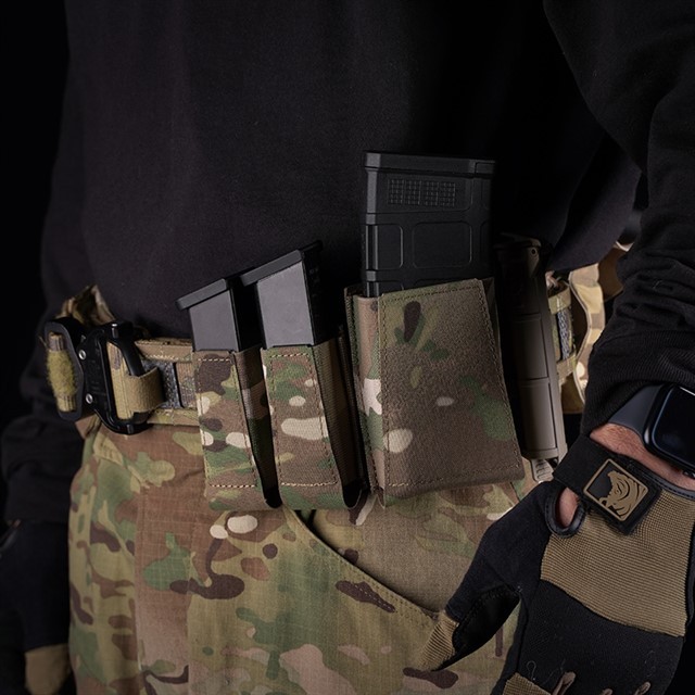 WOSPORT OPEN TYPE SINGLE RIFLE MAG POUCH [WST-MG-73]