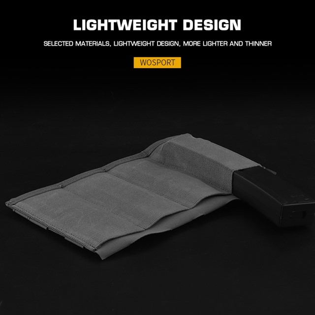 WOSPORT LIGHTWEIGHT SUBMACHINE GUN ELASTIC MAG POUCH [WST-MG-111]