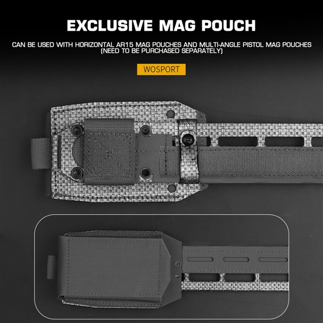WOSPORT LIGHTWEIGHT TACTICAL BELT [WST-BA-32]