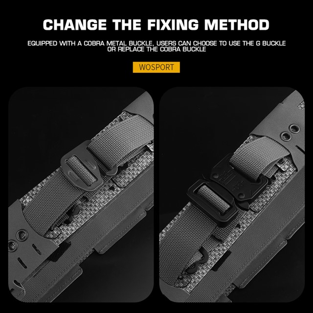 WOSPORT WRC LIGHTWEIGHT COMBINATION BELT [WST-BA-33]