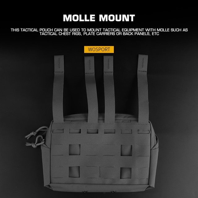 WOSPORT MULTIFUNCTIONAL UNIVERSAL TACTICAL POUCH (6X9INCH) [WST-BP-140]
