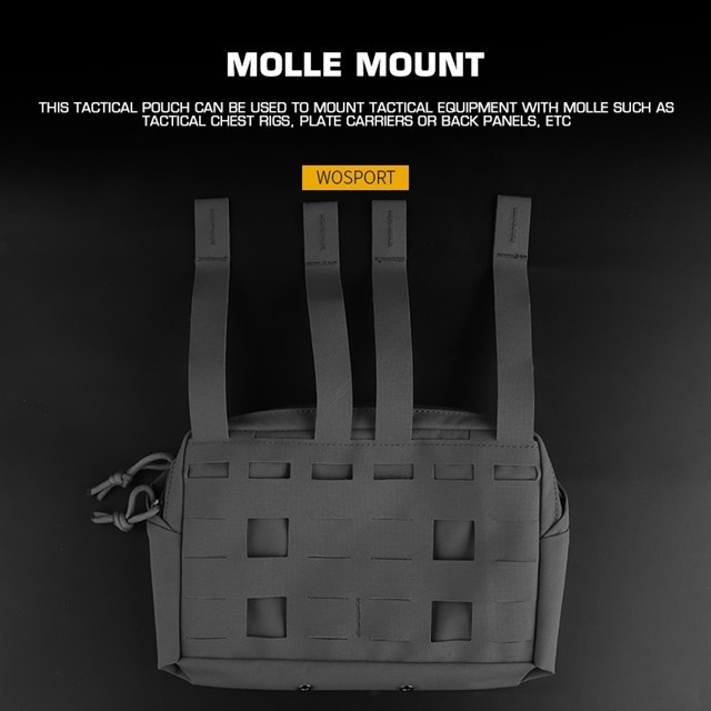 WOSPORT MULTIFUNCTIONAL UNIVERSAL TACTICAL POUCH (6X9INCH) [WST-BP-140]