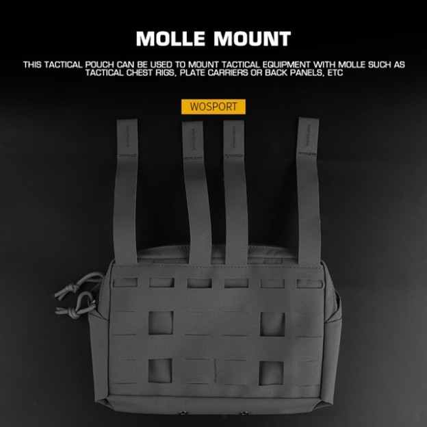 WOSPORT MULTIFUNCTIONAL UNIVERSAL TACTICAL POUCH (6X9INCH) [WST-BP-140]