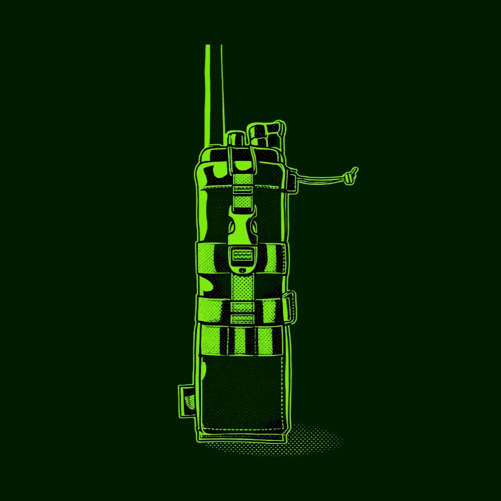 <VEST RADIO POUCHES>