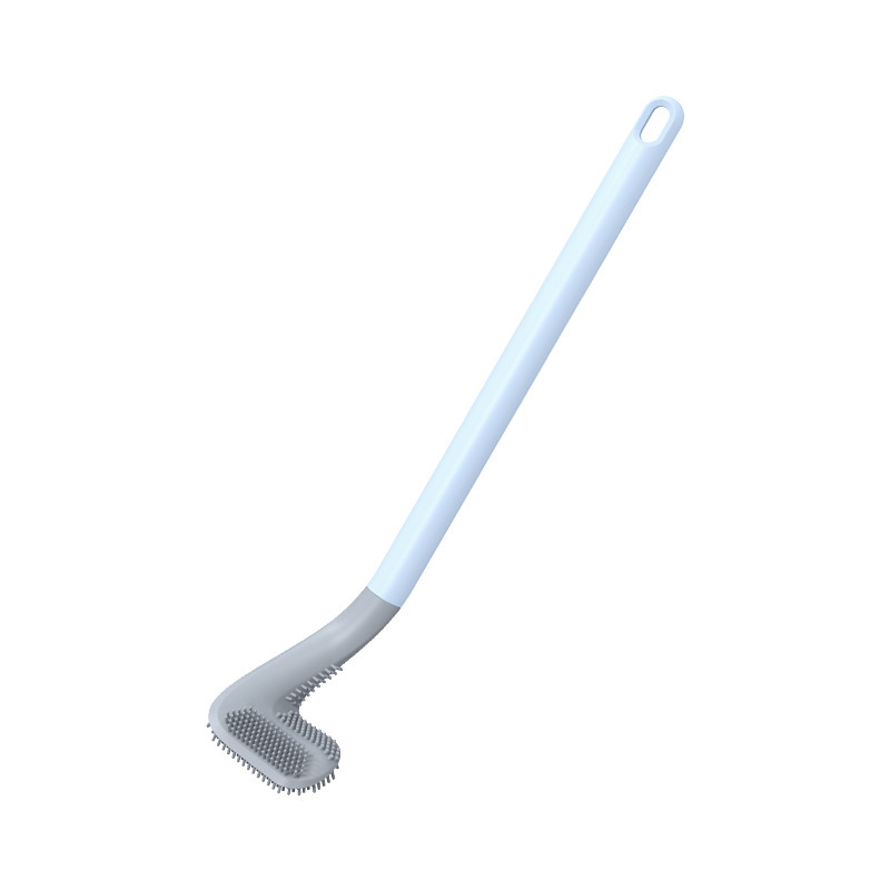 Creative silicone toilet brush