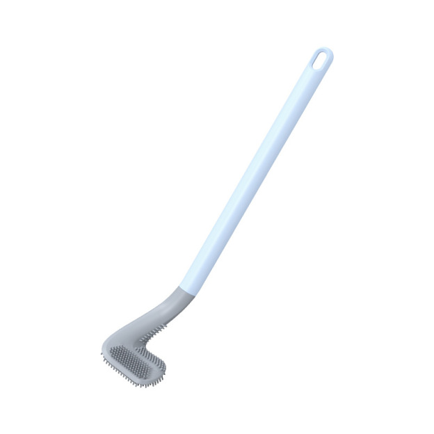 Creative silicone toilet brush