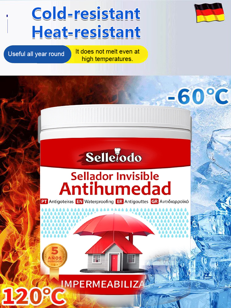 Tile-Free Transparent Sealant for Roof and Wall Waterproofing