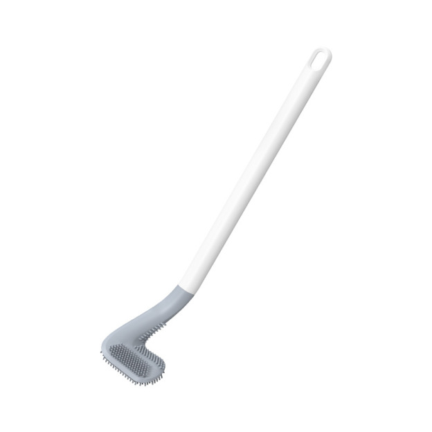 Creative silicone toilet brush