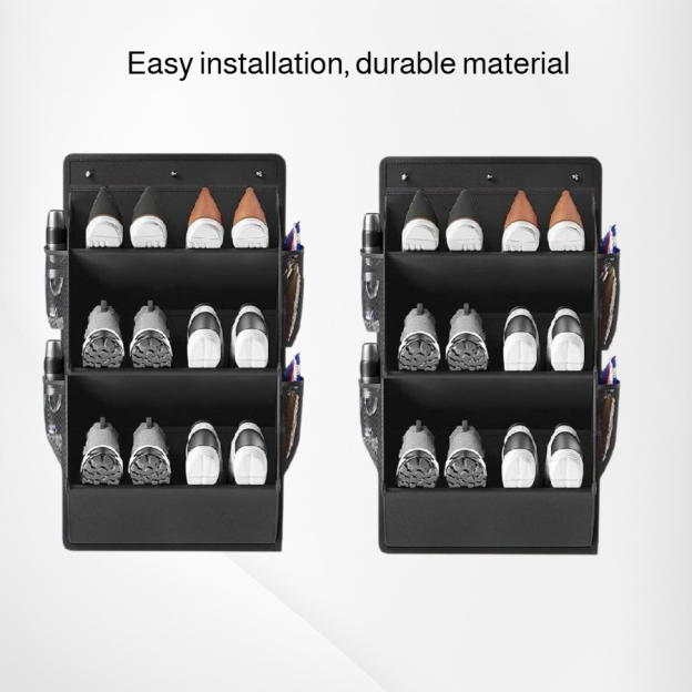 Wall-mounted Shoe Rack and Storage Bag