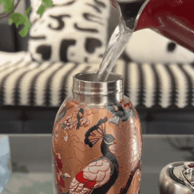 3D Embossed 'Little Chubby' Stainless Steel Insulated Cup