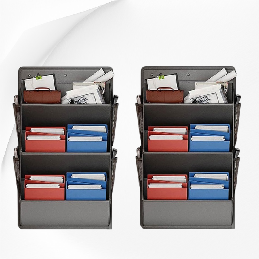 Wall-mounted Shoe Rack and Storage Bag