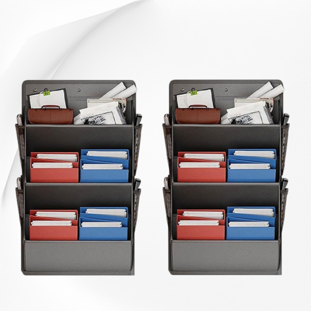 Wall-mounted Shoe Rack and Storage Bag