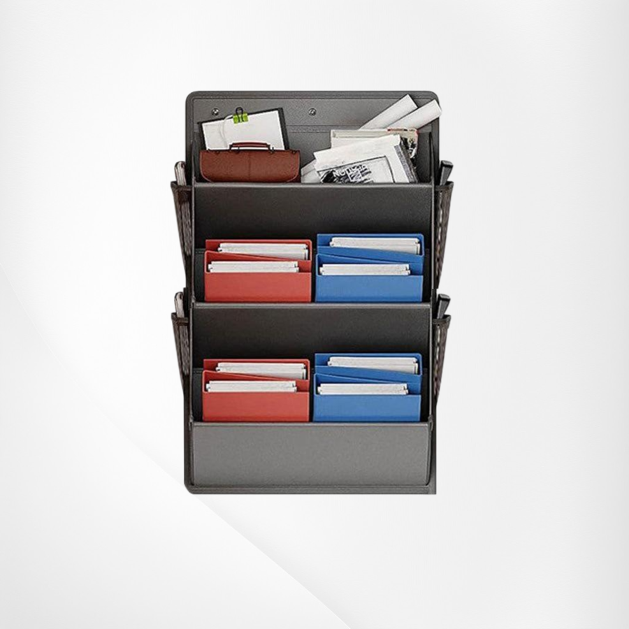 Wall-mounted Shoe Rack and Storage Bag