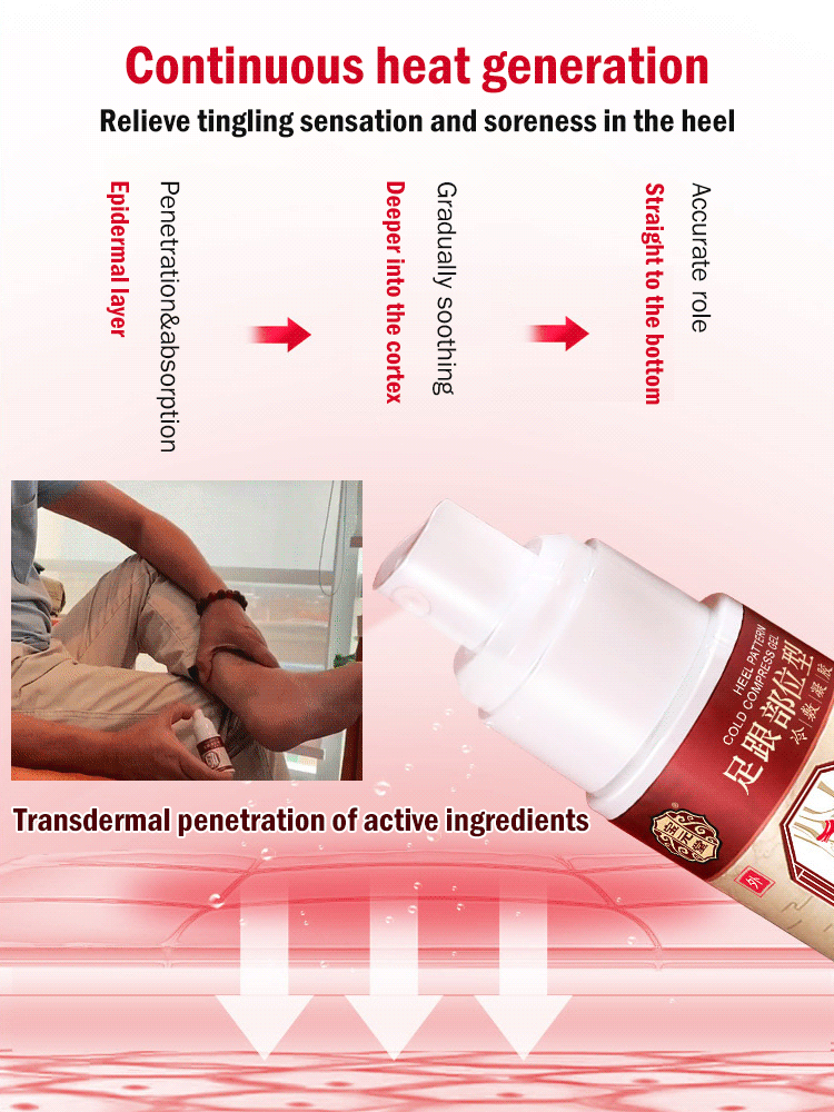 Heel Area Cold Compress Gel