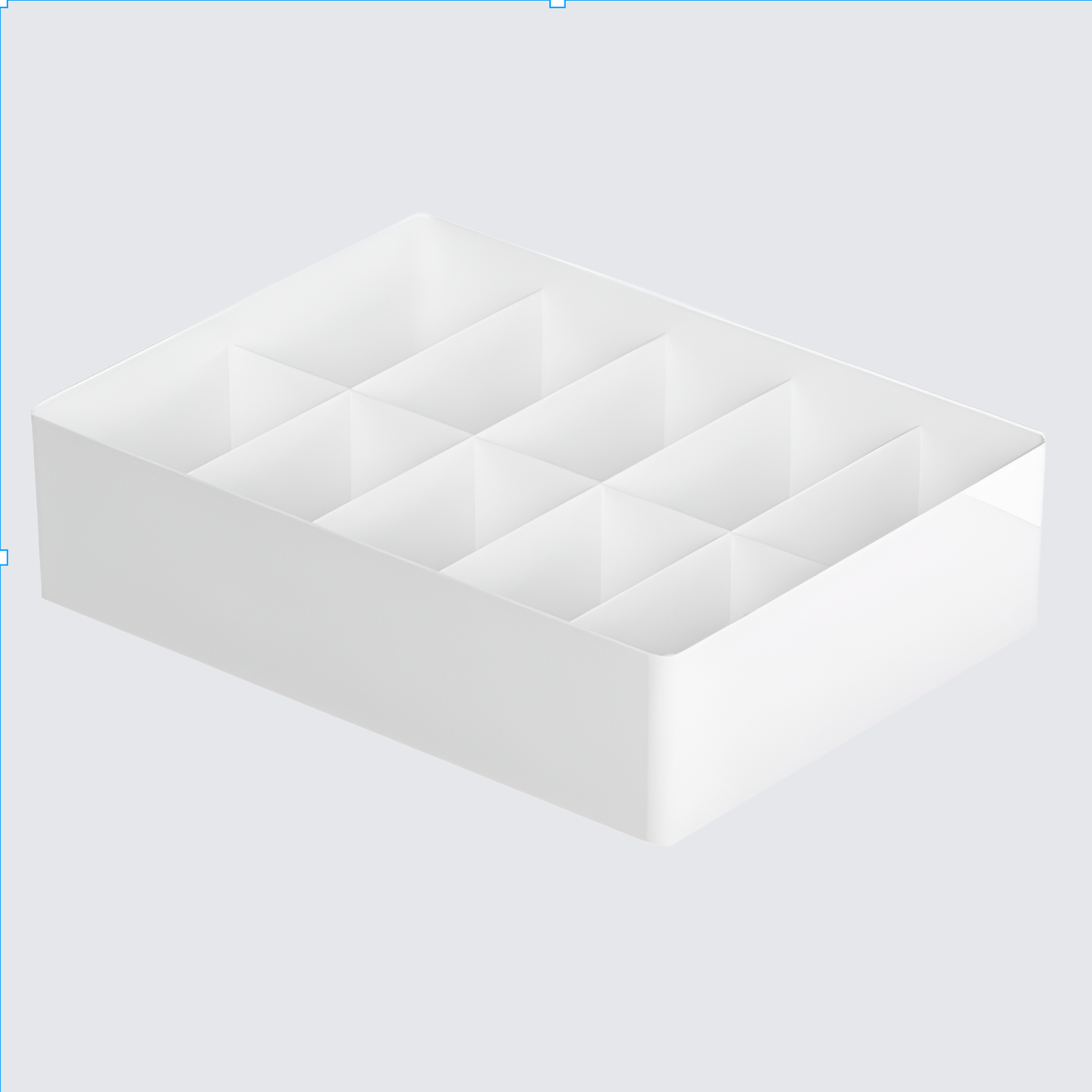 Modular Storage Compartment Box for Household Drawer Organization