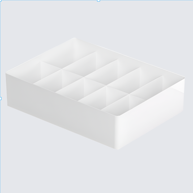 Modular Storage Compartment Box for Household Drawer Organization