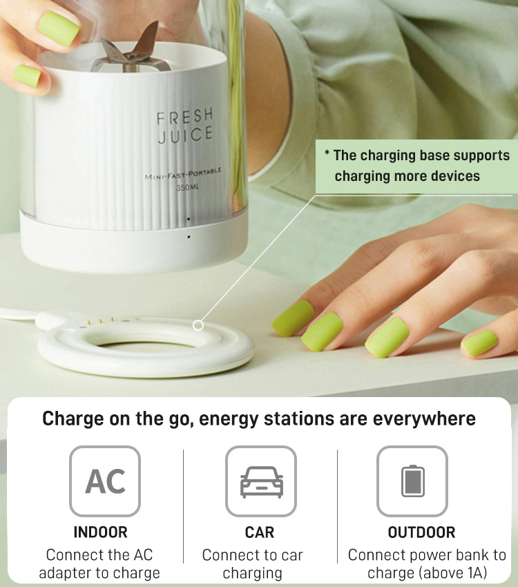 [Preferred Juicing Cup] Wireless Portable Fruit Juicer