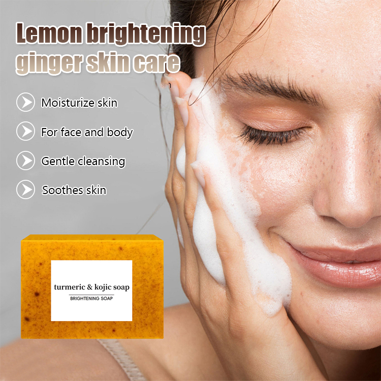 Turmeric Kojic Acid Detoxifying and Brightening Cleansing Facial Soap