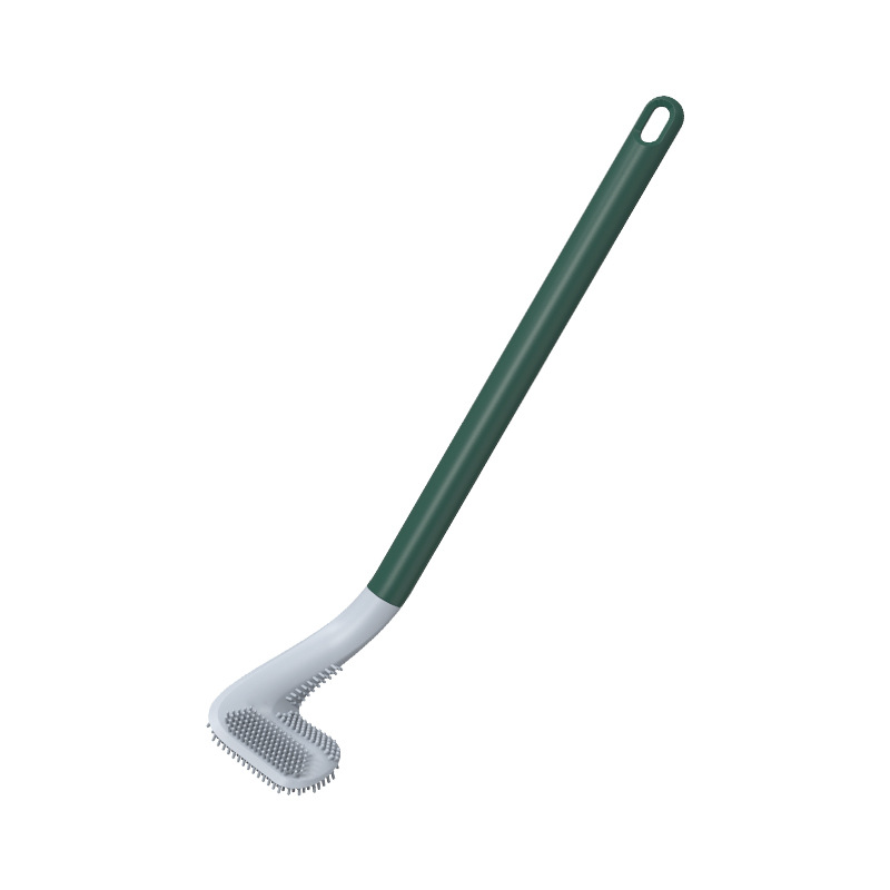 Creative silicone toilet brush