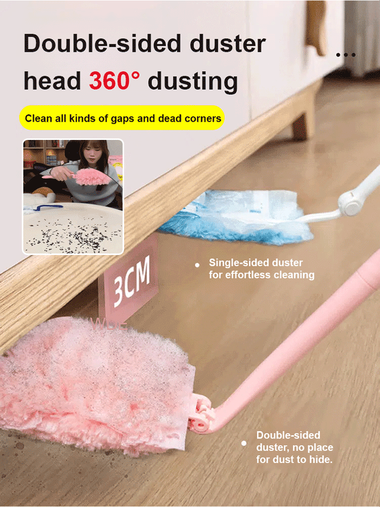 【Electrostatic adsorption】Magic dust bubble duster