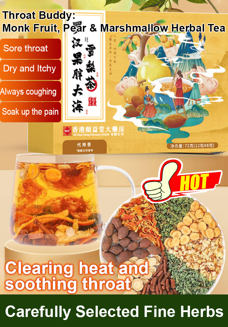 【Throat Mate】Luo Han Guo, Fat Sea, and Snow Pear Tea
