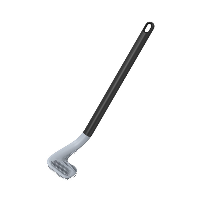 Creative silicone toilet brush