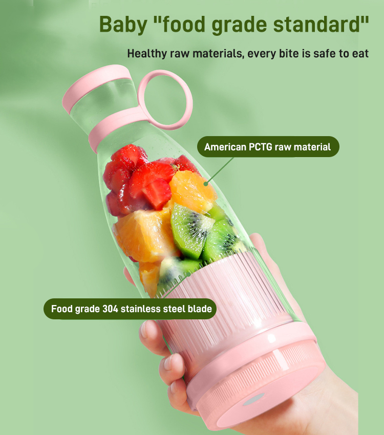 [Preferred Juicing Cup] Wireless Portable Fruit Juicer