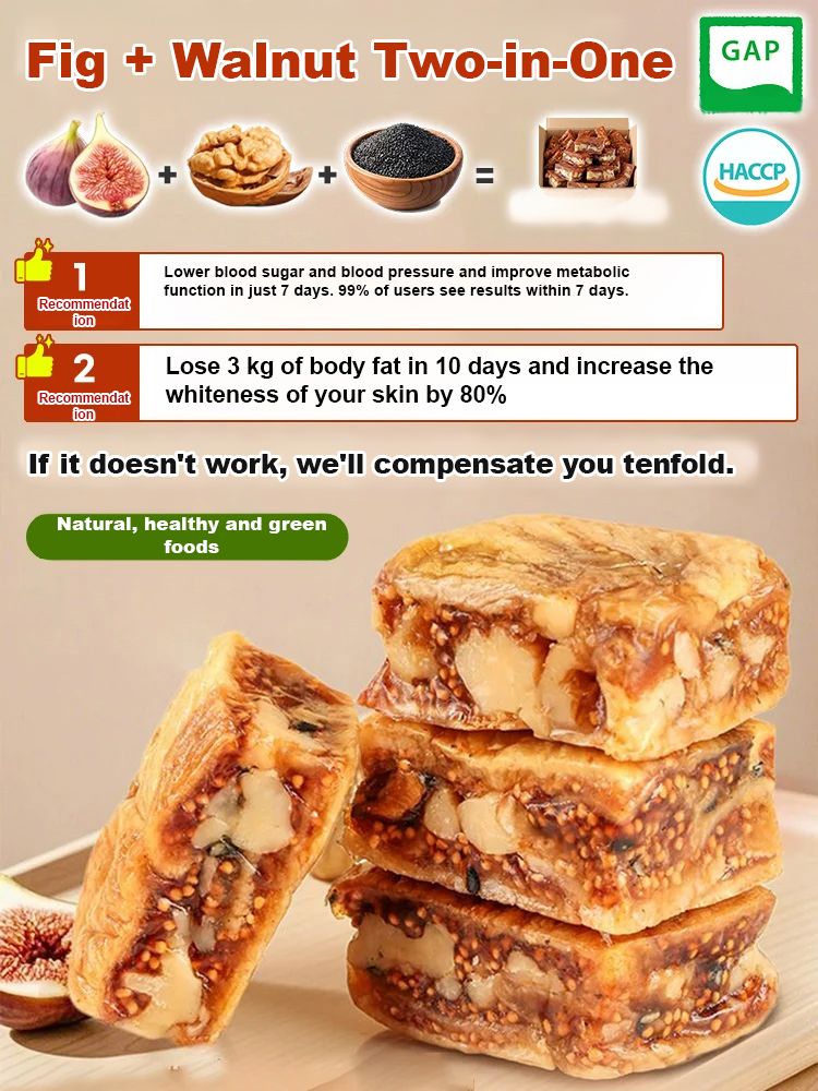 Fig and Walnut Cake: Regulate metabolism in 7 days. 98% of users see a reduction in both blood sugar and blood pressure!
