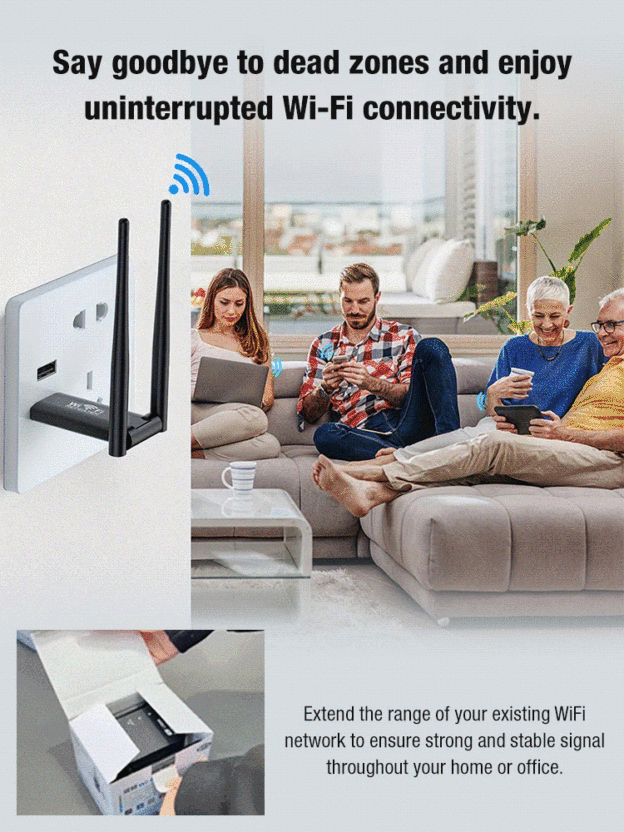 WiFi signal booster