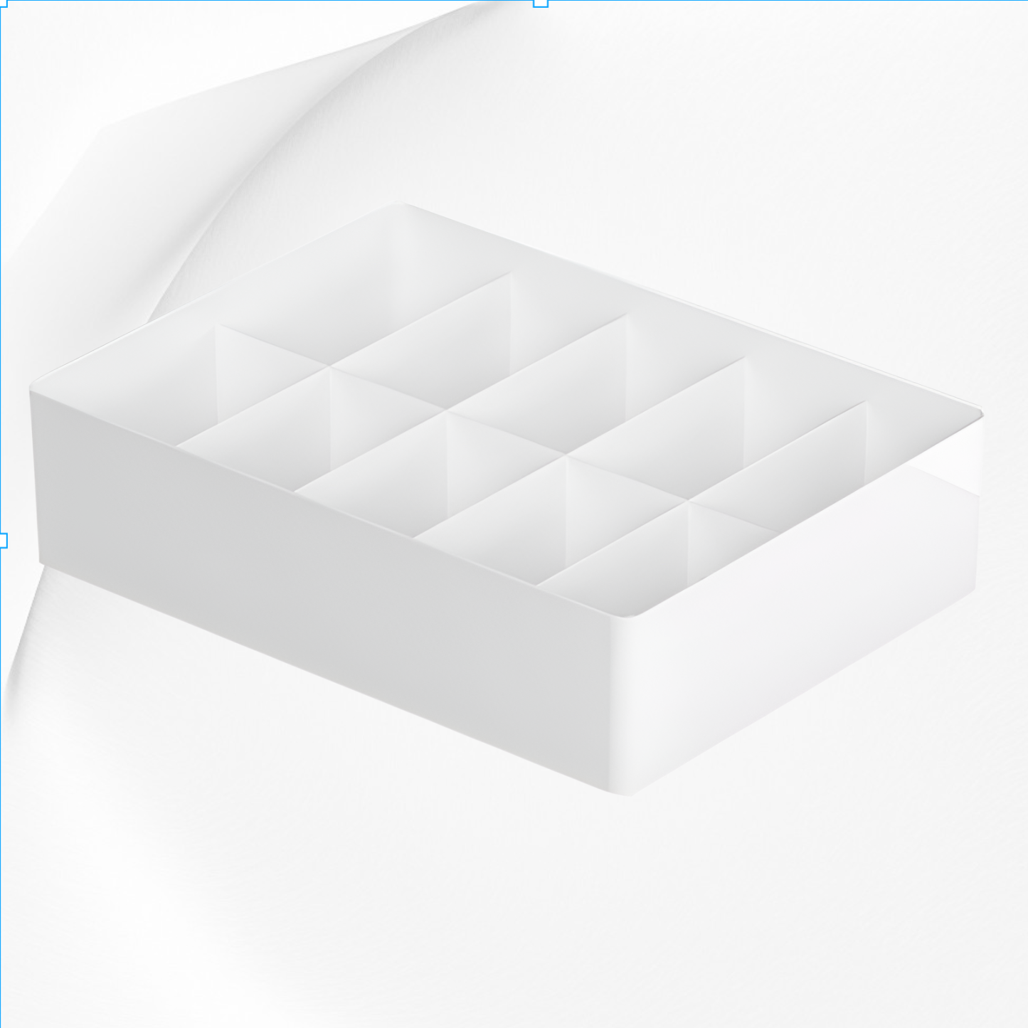 Modular Storage Compartment Box for Household Drawer Organization