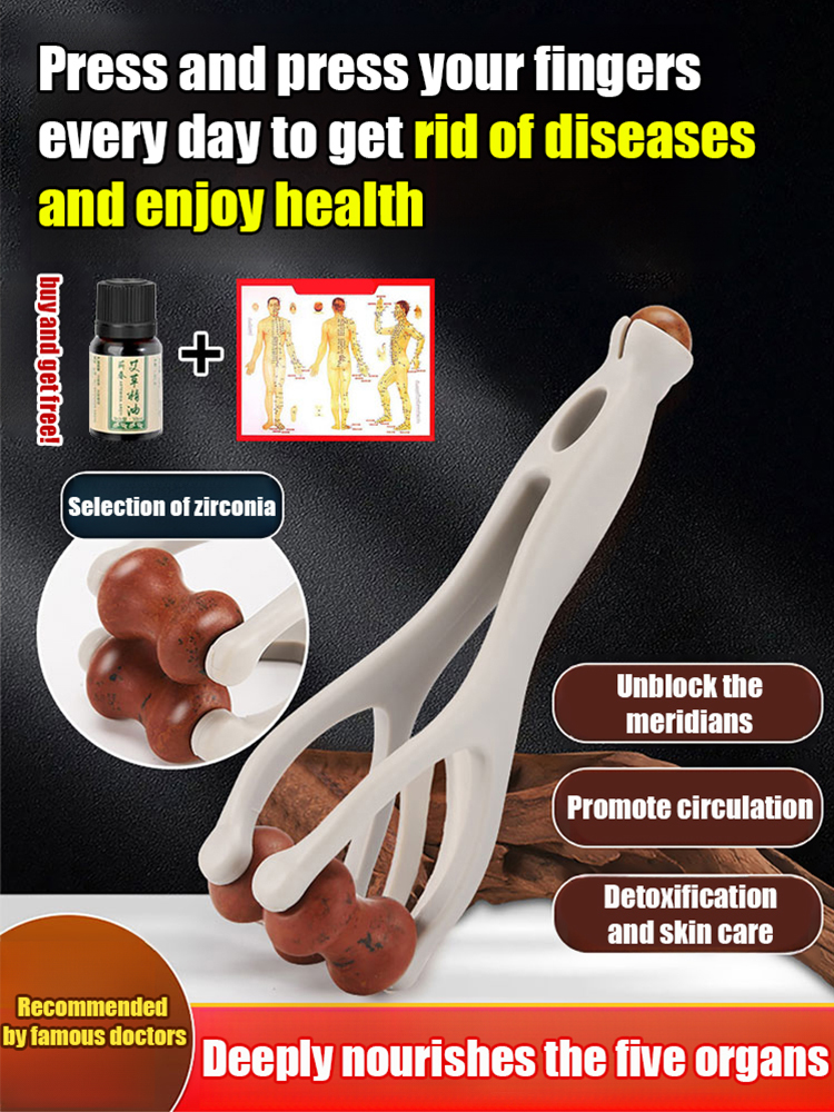 Finger Bian Stone Massager