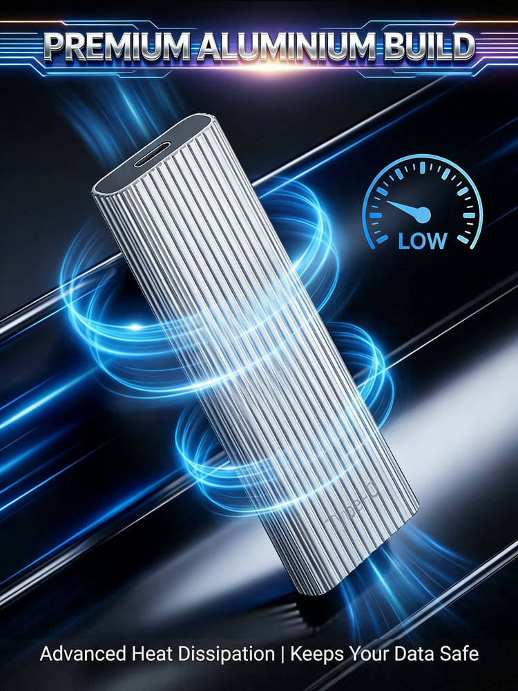 16TB Type-C Portable SSD: Universal for All Devices, 1GB/s Read Speed, Stable Storage Without Lag